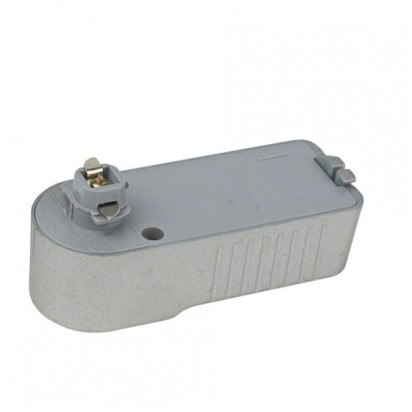 Artecta Adaptor silver for 1-circuit t 1-circuit track IP20