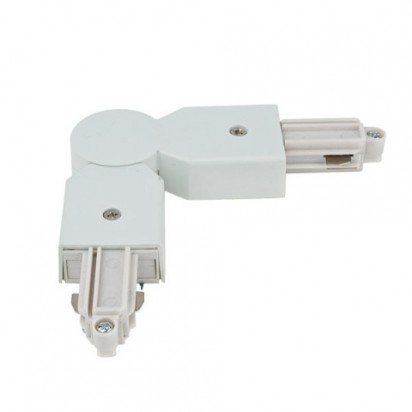 Artecta Flexible connector white 1-circuit track IP20