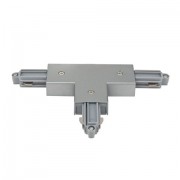 Artecta Right T-connector silver 1-circuit track IP20