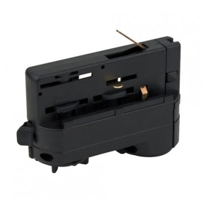 Artecta Adapter Black 3-circuit track IP20