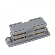 Artecta Straight connector Silver 3-circuit track IP20