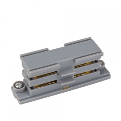 Artecta Straight connector Silver 3-circuit track IP20