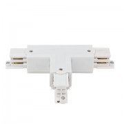 Artecta Right T-connector White 3-circuit track IP20