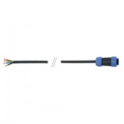 Artecta 6,0mtr 4x0.75mm² cable 4p IP68 2110P/4P IP68 Female inline co