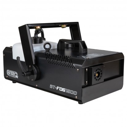 Briteq BT-FOG1500 PRO fogger 1500W: constant output, RF-remote, DMX