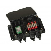 Briteq LDP-JUNCTION IP68 LDP-Series IP68 power+dmx splitter box
