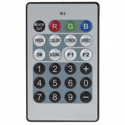 Briteq IR-2 REMOTE Infrared remote control for color LED projectors