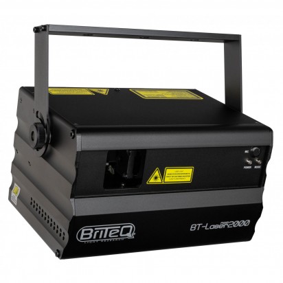 Briteq BT-LASER2000 RGB RGB Laser, class-IV 2W, ILDA, DMX, SD-card