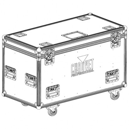 Chauvet 6-Way Case for Colorado Panel Q40