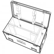 Chauvet 2-Way Case for Onairpanel2IP + barndoor and Pole Yoke