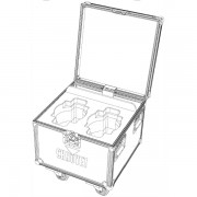 Chauvet 2-Way Case for Roguer R2 Wash or R2X Wash