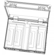 Chauvet 4-Way Case for Well Panel