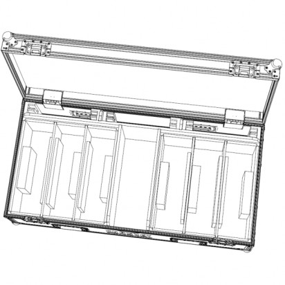 Chauvet 6-Way Case for Well Panel