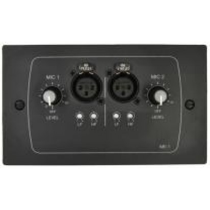 Cloud ME-1B Active Input Plate with Dual Mic Input, Mic Level Control & 2 Band EQ for DCM1