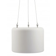 Cloud PC-200 W Pendant Tubs for CS-C5, 6 and 8 ceiling speakers. White Inc. 3 flying cables, eyes bo