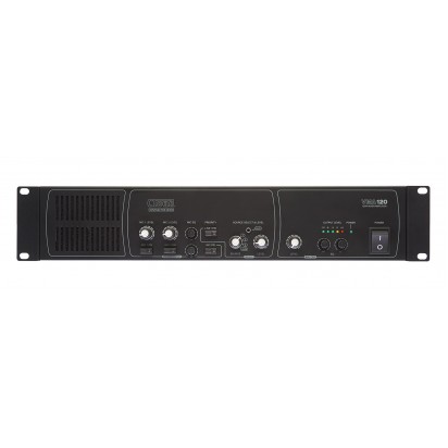 Cloud VMA120 2U Installer MixerAmp. 1 Output, 3 Line Input + 2 Mic Inputs, 120W 4 ohm or 100V Output Cloud VMA120 2U Installer MixerAmp. 1 Output, 3 Line Input + 2 Mic Inputs, 120W 4 ohm or 100V Output