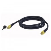 DMT Opticalcable 1,5mtr toslink incl 2 miniplug adaptors