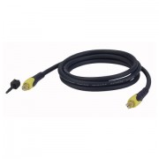 DMT Opticalcable 3mtr toslink incl 2 miniplug adaptors