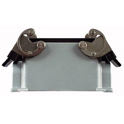 DAP  Chassis Closed Bottom with Clips PG29 Grey, 24/108 Pole