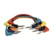 DAP Stereo Patch Cable 60cm Hookedplugs Six Colour Pack