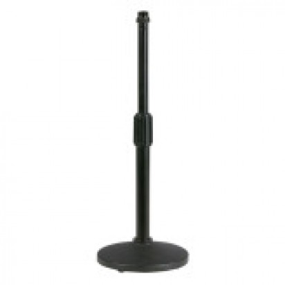 DAP Desk Microphone Stand Straight Adjustable 37cm Black