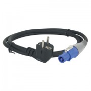 DAP Blue Power Connector/Schuko 1,5mtr