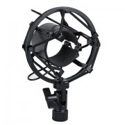 DAP Microphone holder 44-48mm Black anti shock mount