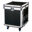 DAP Flightcase 19 rack 8HE High with Toploading