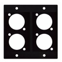 DAP D-size (4pcs) panel 2 segments