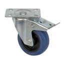 DAP Blue wheel swivel & brake 100mm