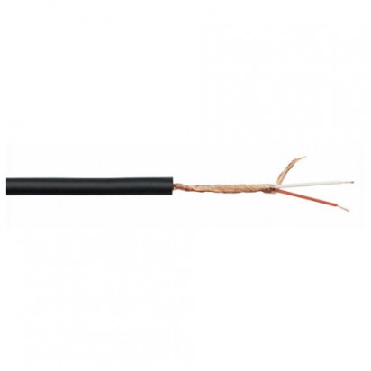 DAP MC-206B Microphone Cable Black 6mm 100m Spool