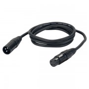 DAP 10 mtr XLR Microphonecable Black