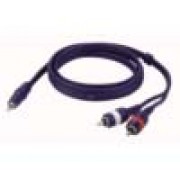 DAP Stereo Mini Jack/2 RCA 6 mtr Line/Instrumentcable