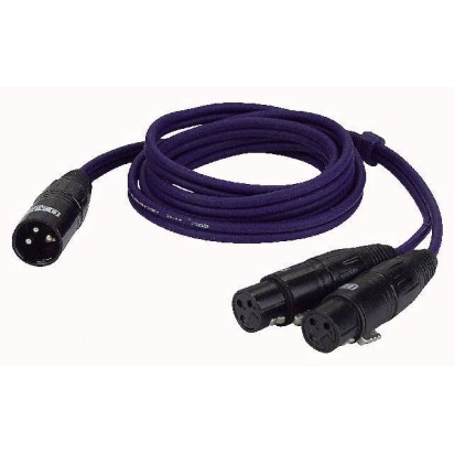 DAP 1,5mtr XLR M/2 XLR Female