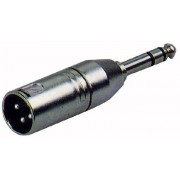 3P XLR M/Jack stereo M Adapter