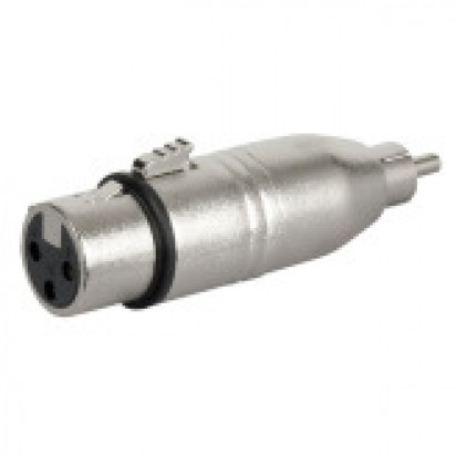 Adapter XLR F/RCA M