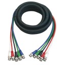 DAP 5 BNC Connector to 5 BNC Connector Professional Cable 1,5mtr