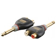 2p Jack M/2x RCA F adapter