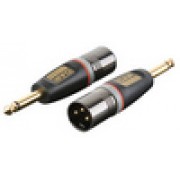 3p XLR M/ 2p Jack M adapter