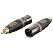 3p XLR M/ RCA M adapter