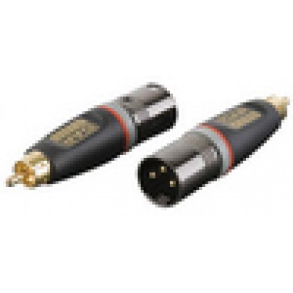 3p XLR M/ RCA M adapter
