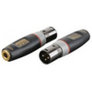 3p XLR M/ 3p Jack F adapter