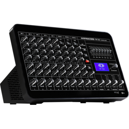 Dynacord PM 502 Powered Mixer with 5 Mic/Line and 3 Stereo-Channels, 2 x 450W RMS/4 Ohms, 32 editabl