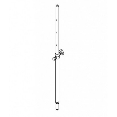 EV ASP-58 Adjustable subwoofer stand for ETX Series