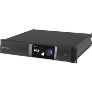 Dynacord TGX10 DSP power amplifier 4x2500W @ 4 ohms, OMNEO, 8 Dante-, 4 AES-3/analog inputs, XLR/NL4