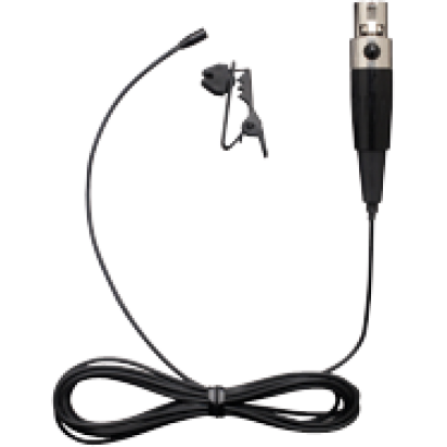 EV RE97LTX BLACK Ultraminiature Condenser Lavalier Mic, Omnidirectional