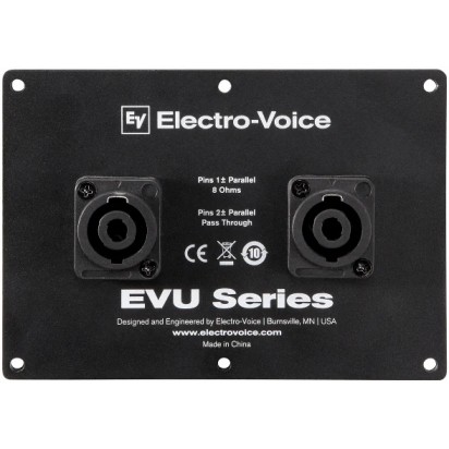 EVU-CDNL4 Dual NL4 Connector Cover Plate for EVU
