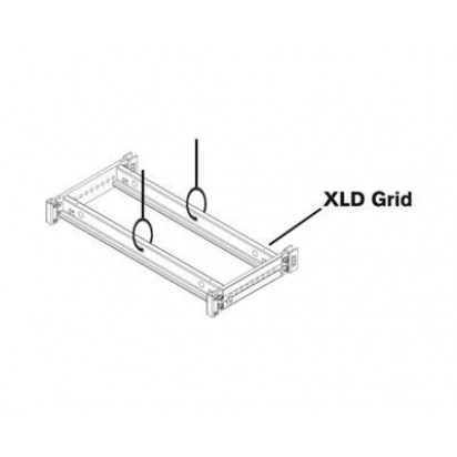 EV XLD Grid XLD system grid, aluminum, for up to 16 x XLD281 or XS312