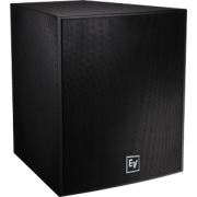 EVF-1181S-BLK Single EVS18S, 400W, passive/biamp, EVCOAT, black