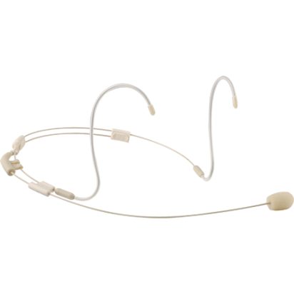 EV RE97-2TX BEIGE Ultraminiature Condenser Headworn Mic, Omni, 2 Ear Version